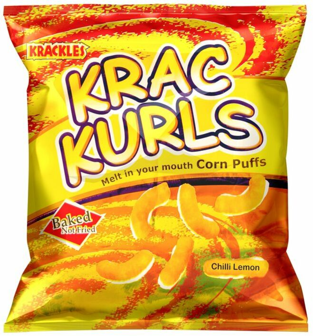 KRAC KURLS CHILLI LEMON 25G